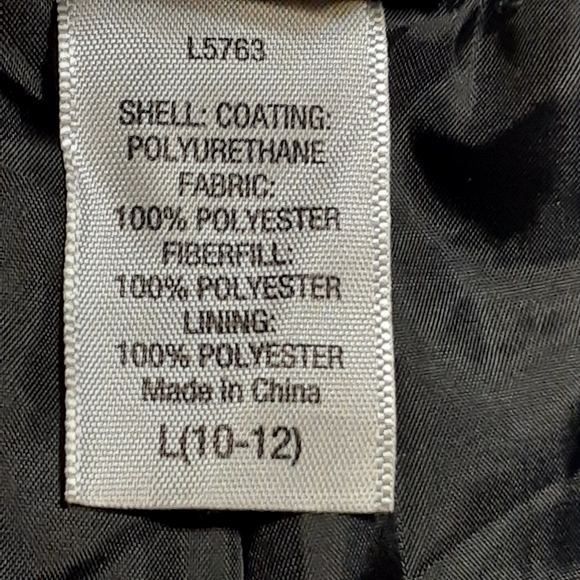 CHAMPION SNOW PANTS GIRL'S SIZE L 10-12 BLACK INSULATED SKI SNOWBOARD RIPSTOP - Picture 12 of 13